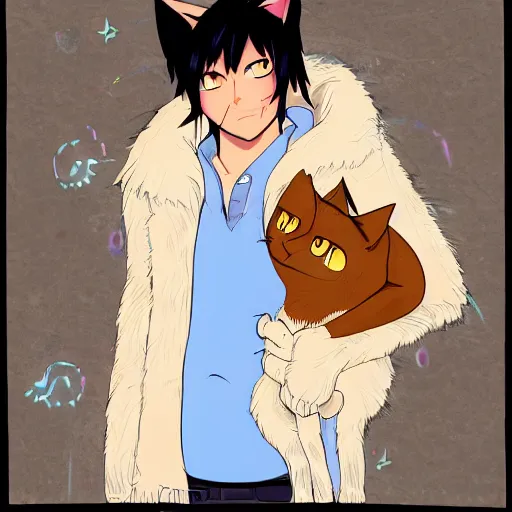 Image similar to michael yang catboy