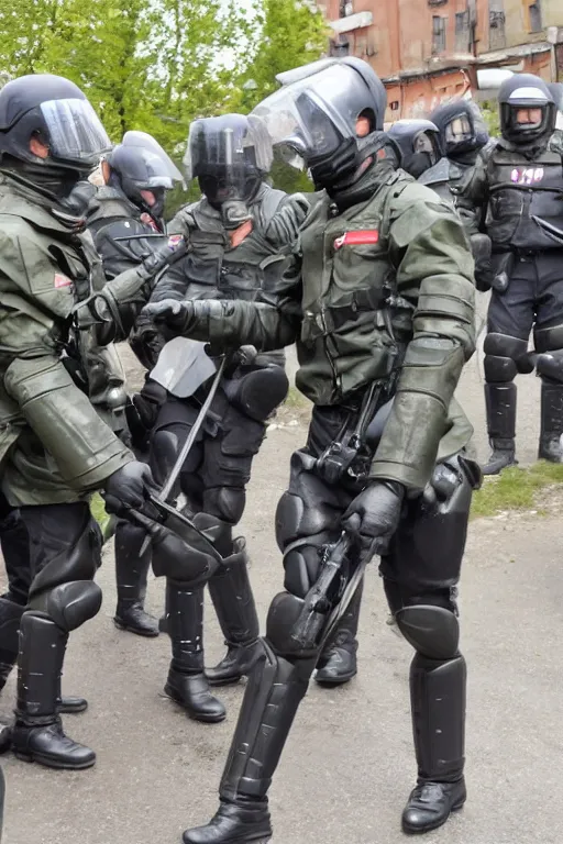 Image similar to happiness of a belarusian riot police 2 0 2 0