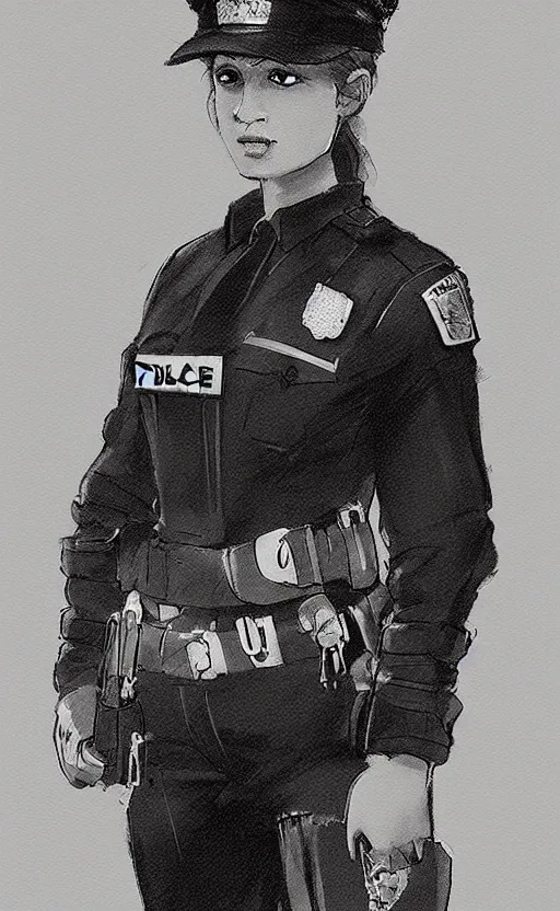 ArtStation - POLICE DUTY BELT