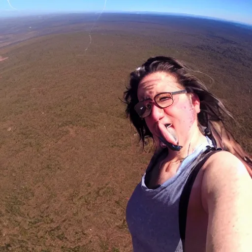 Image similar to end of the world selfie