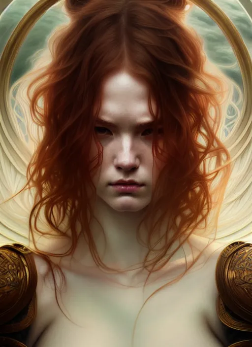 Prompt: elden ring, portrait, highly detailed, deep focus, elegant, digital painting, smooth, sharp focus, illustration, ultra realistic, 8 k, art by artgerm and alphonse mucha and edgar maxence
