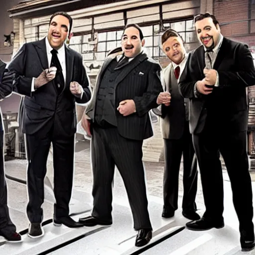 Image similar to al capone on impractical jokers