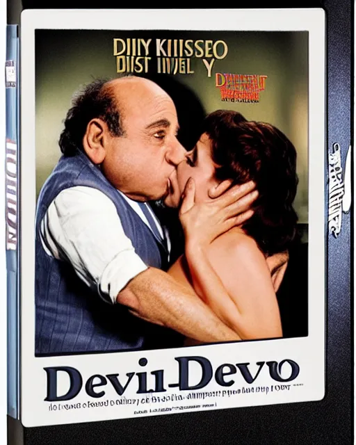 Prompt: 'I Kissed Danny Devito and I Liked it!' blu-ray DVD case still sealed in box, ebay listing