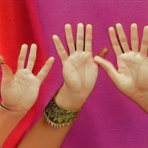 Image similar to a set of 9 powerful mudras