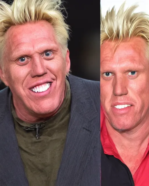 Image similar to berry merged with gary busey