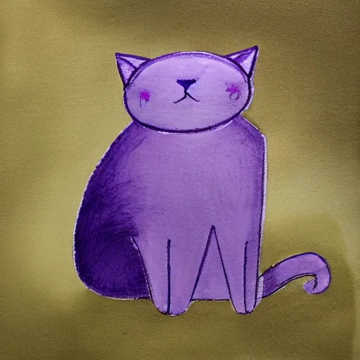 Image similar to purple cat