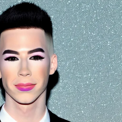 Prompt: a photo of james charles