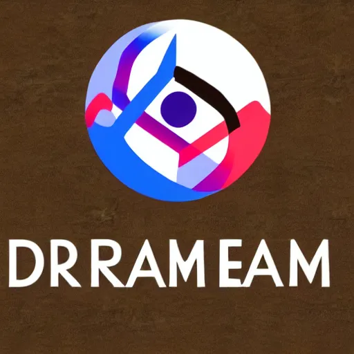 Prompt: dream diffusion logo