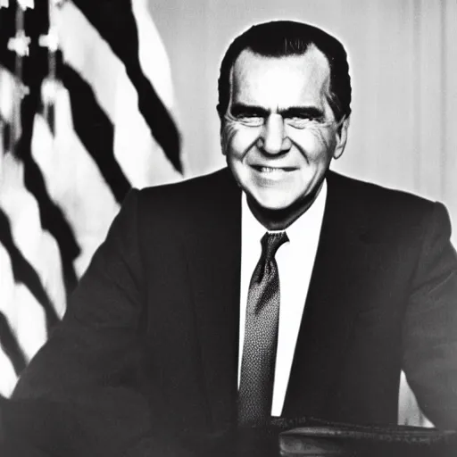 Prompt: Richard Milhous Nixon