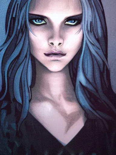 Image similar to portrait of abbey lee from legend of the cryptids