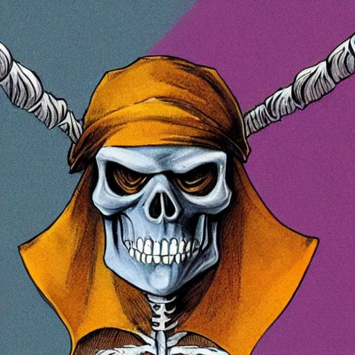 Image similar to skeletor