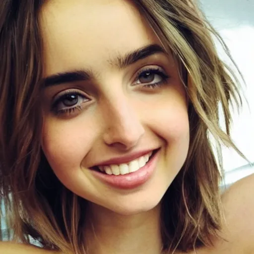 Prompt: ana de armas real instagram photo, flirty, smiling, eye contact, perfect face, perfect body, hyperrealistic