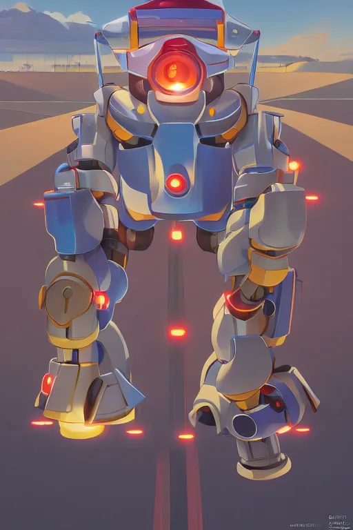 Image similar to metabots medabots medarotto medarot robot minimalist comics, behance hd by jesper ejsing, by rhads, makoto shinkai and lois van baarle, ilya kuvshinov, rossdraws global illumination ray tracing hdr radiating a glowing aura