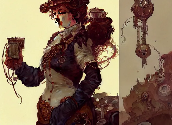 Prompt: ikea, woman model, steampunk!!! and modern, top view, rgb, backlit, elegant, highly detailed, digital painting, artstation, concept art, smooth, sharp focus, illustration, art by krenz cushart and artem demura and alphonse mucha