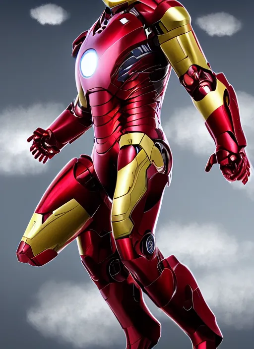 george bush as iron man, art station, ray tracing, | Stable Diffusion ...