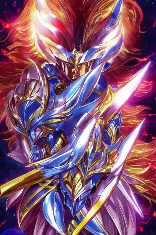 Image similar to 2 0 2 2 knights of the zodiac saint seiya battle for sanctuary hero suit armor comics mask minimalist verytoon nautiljon animes toei animation namco bandai, art by artgerm and greg rutkowski and magali villeneuve