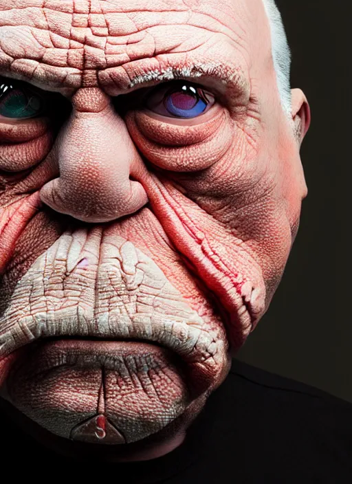 Prompt: 3 0 0 0 ( dr. john a. zoidberg ), portrait photography feroflex photorealistic studio lighting ektachrome detailed intricate face details, ultradetails, beautiful face