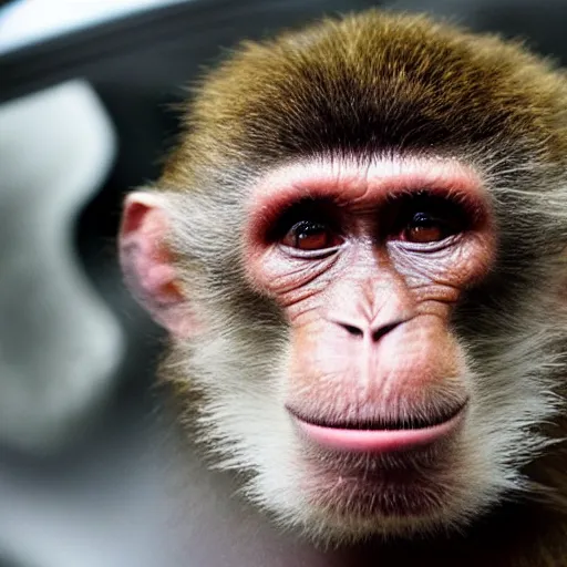 Image similar to elon musk as a monkey