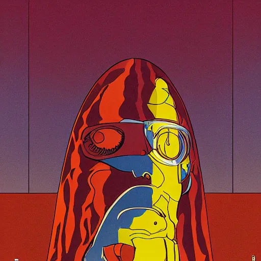 Image similar to matt smith retro minimalist portrait moebius starwatcher comic by jean giraud, 8 k