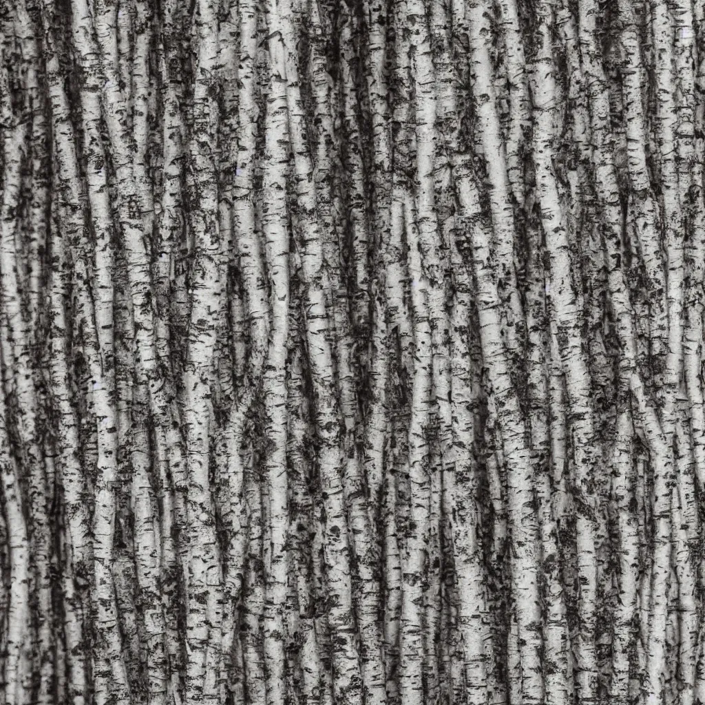 Prompt: birch tree close up texture, 8k