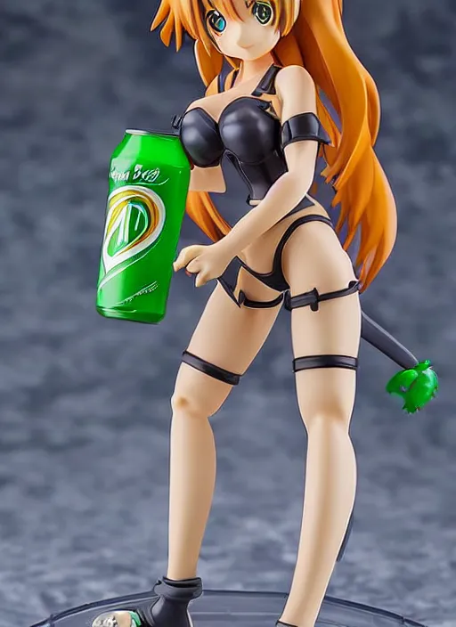 Image similar to an anime girl model kit of Mtn. Dew, anime PVC Figure, garage kit