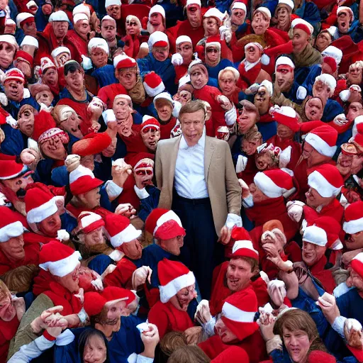 Prompt: bryan cranston dressed as where's waldo, hd 4 k photo