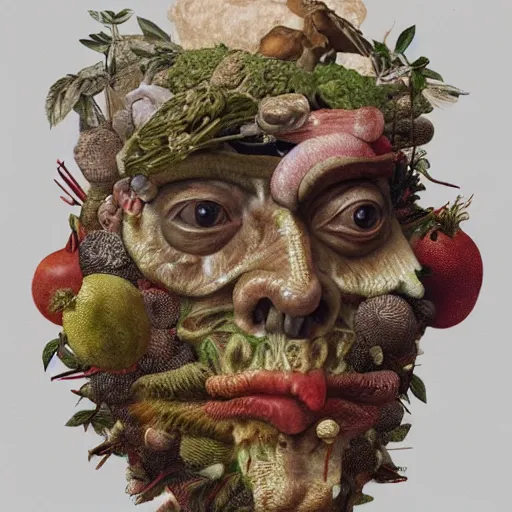 Image similar to The Advancement of Envy, postage, by Viktor Ngai, Giuseppe Arcimboldo, Physicality-based render