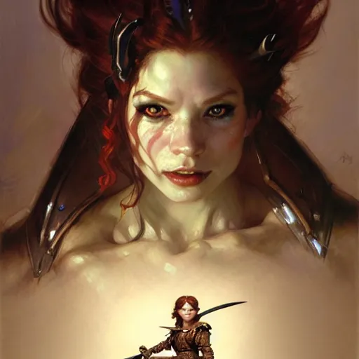 Image similar to highly detailed portrait of a fantasy rogue in the form of a beautiful halfling. d & d. art by donato giancola, eugene delacroix, ruan jia, carl larsson, peter mohrbacher. trending on artstation, intricate details, energetic composition, concept art, illustration, elegant art, global illuminaition