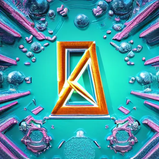 Image similar to a and w vaporwave logo, digital art, cosmic, 3 d high definition, trending on art station, photorealistic, high resolution, 8 k, octane, hyper detailed, insane details, intricate, elite, ornate, elegant trend, highly detailed and intricate, sharp focus, photography, unreal engine