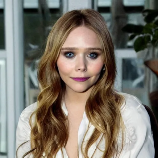 Prompt: elizabeth olsen mixed with jennifer lawrence