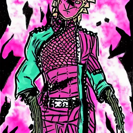 Image similar to diavolo, jojo bizarre adventure