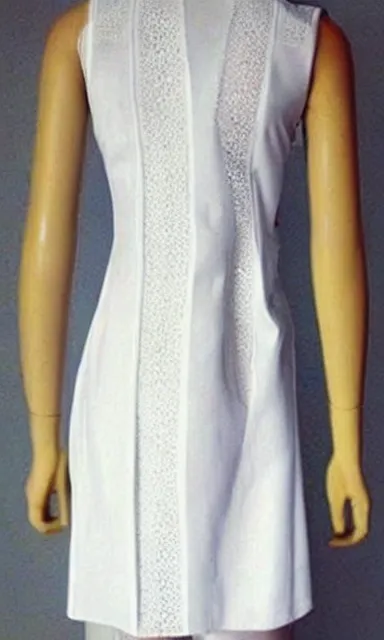 Prompt: a beautiful white summer dress, concept image, concept art, symmetry, trending on pintrest