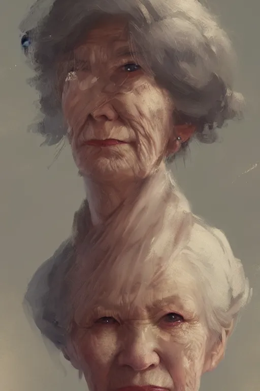 Image similar to a fancy portrait of a vary old women by greg rutkowski, sung choi, mitchell mohrhauser, maciej kuciara, johnson ting, maxim verehin, peter konig, 8 k photorealistic, cinematic lighting, hd, high details, dramatic, atmosphereric, trending on artstation