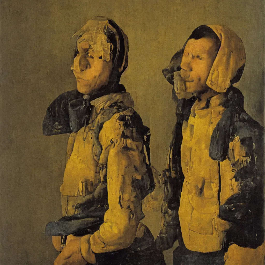 Image similar to vietcong portrait by johannes vermeer