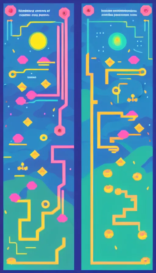 Image similar to the two complementary forces that make up all aspects and phenomena of life, by Kurzgesagt,