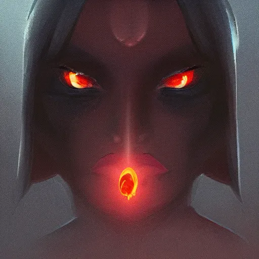 Prompt: the dark shall eclipse light, trending on artstation