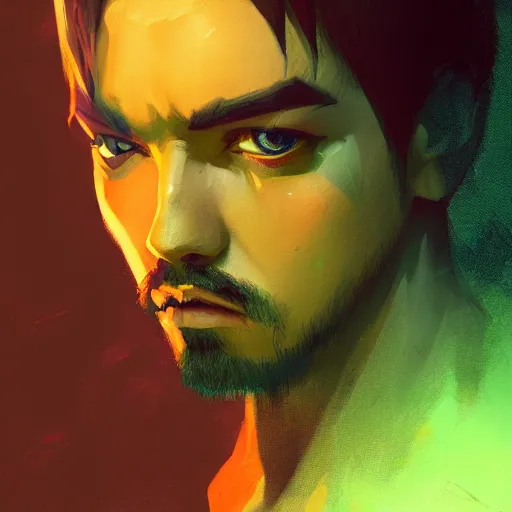 Image similar to a portrait of jacksepticeye by Greg Rutkowski, digital art, horror, trending on artstation, anime arts, featured on Pixiv, HD, 8K, highly detailed, good lighting, beautiful, epic, masterpiece - H 768