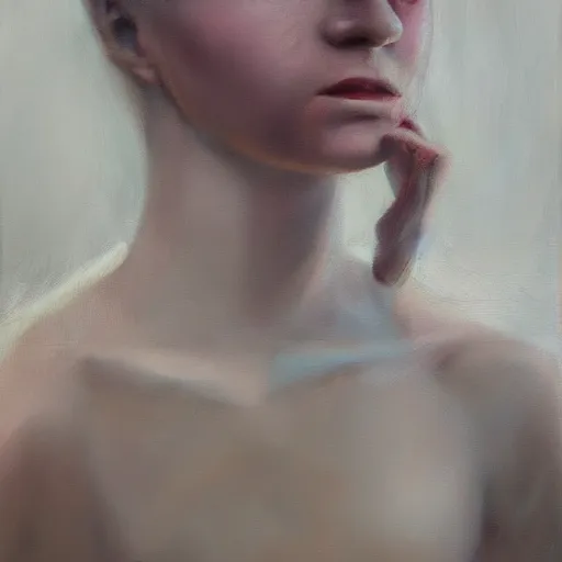 Image similar to what depression looks like, withering heart, oil painting, pale colors, high detail, 8 k, wide angle, trending on artstation,