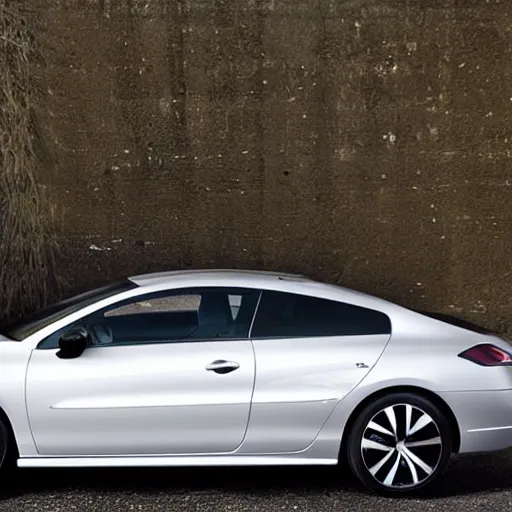 Image similar to Peugeot 508 coupe, complete view