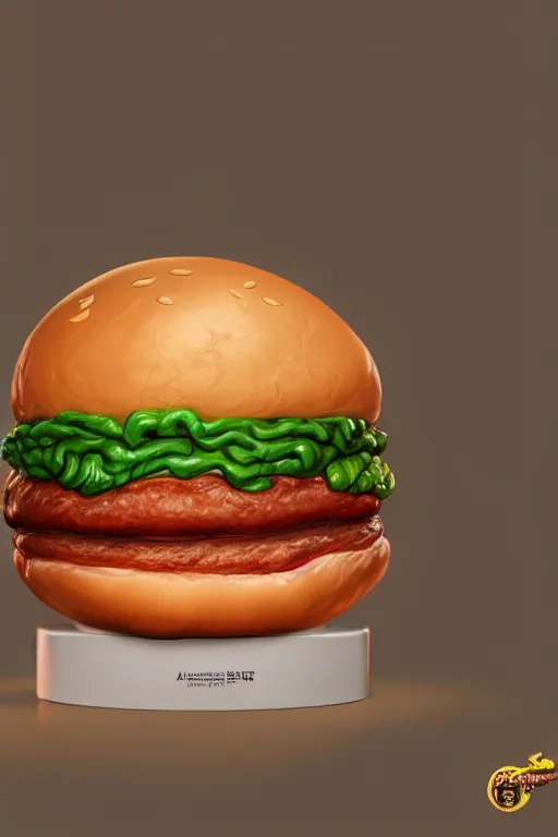 Image similar to a faberge hamburger, anatomy, bathed in light, highly detailed, photorealistic, artstation, smooth, sharp focus, illustration, unreal engine 5, 8 k, art by artgerm and greg rutkowski and edgar maxence