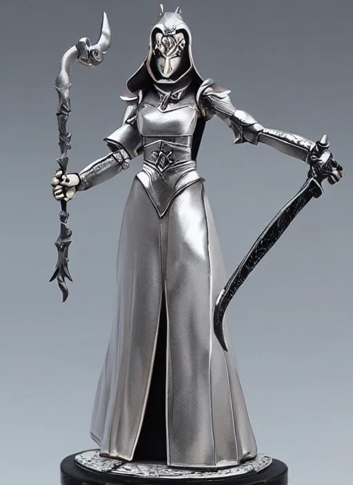 Image similar to 80mm, resin detailed model figure of Alchemy Imperial Princess knight gothic silver