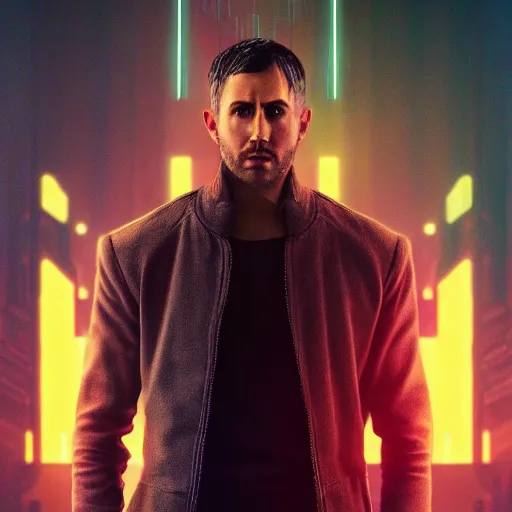 Prompt: a portrait of a character from bladerunner 2 0 4 9