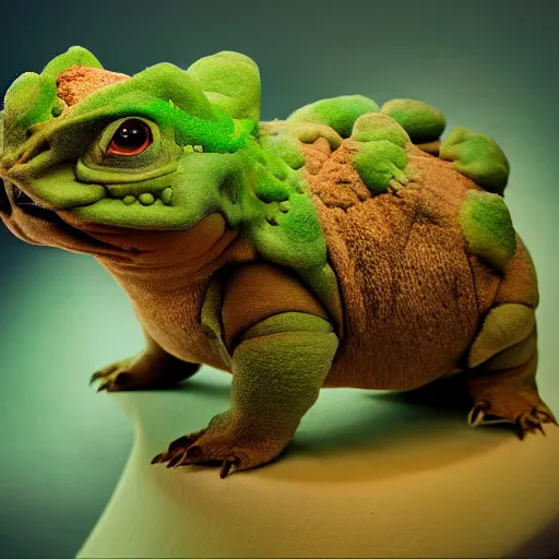 Prompt: national geographic professional photo of venusaur, award winning