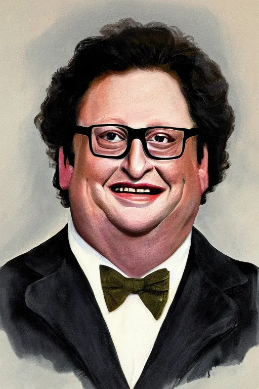 Image similar to Wayne Knight in an Elizabeth portrait, highly detailed,