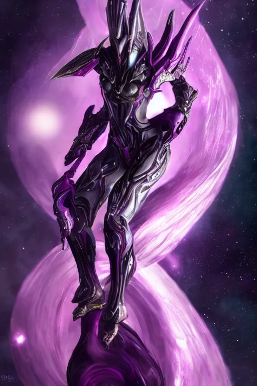 Prompt: galactic hyperdetailed elegant beautiful stunning giantess saryn warframe dragon goddess paw shot, sharp spines, sharp metal ears, smooth purple eyes, smooth fuschia skin, silver armor, bigger than galaxy, epic proportions, epic scale, epic size, warframe fanart, destiny, furry, dragon art, goddess, giantess, furaffinity, octane render