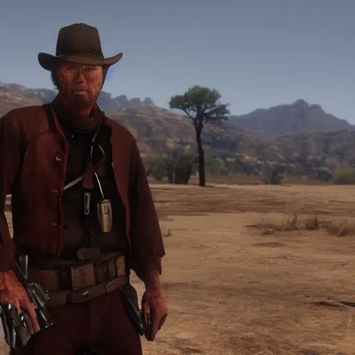 Image similar to clint eastwood in red eead redemption 2