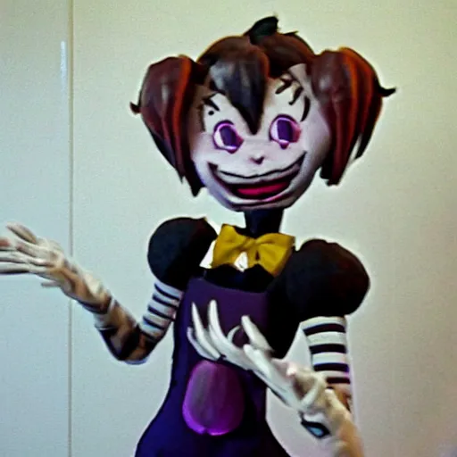 Image similar to muffet from undertale of she was a real person