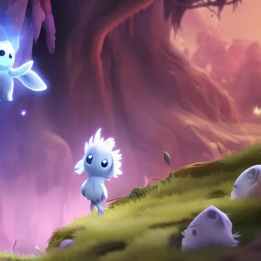 Image similar to ori and the will of the wisps