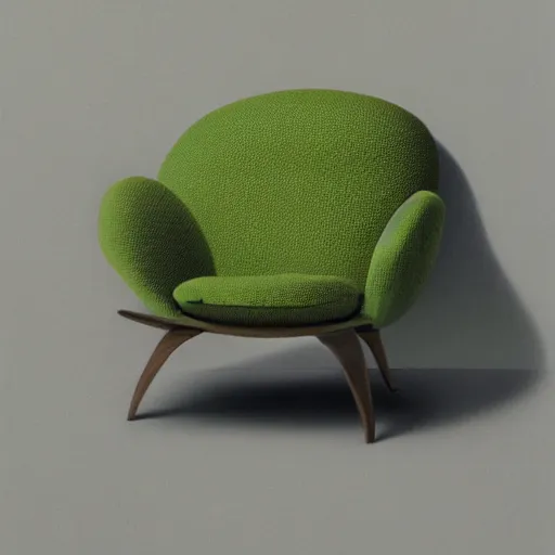 Prompt: an avocado armchair and avocado table, realistic, 8 k, extremely detailed, cgi, trending on artstation, hyper - realistic render, by greg rutkowski