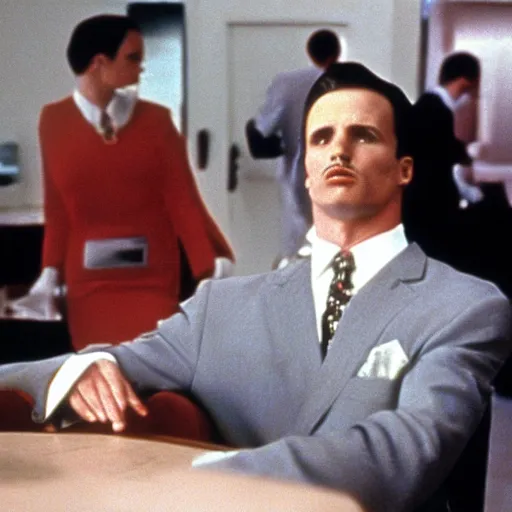 Image similar to Oswald Mosley in American Psycho (1999)